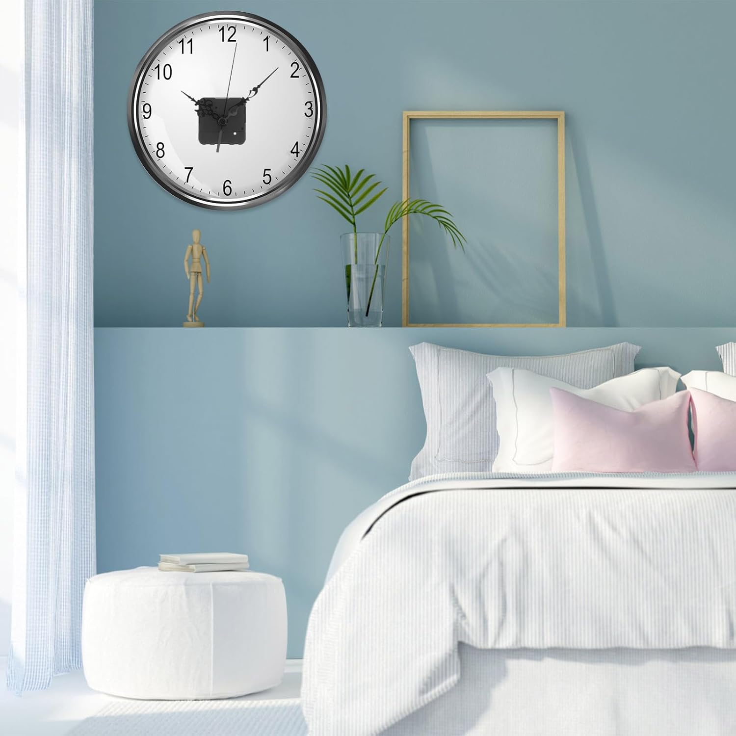1 Set Counter clockwise Clock Mechanism Replacement Kit Quartz Movement Wall Clocks