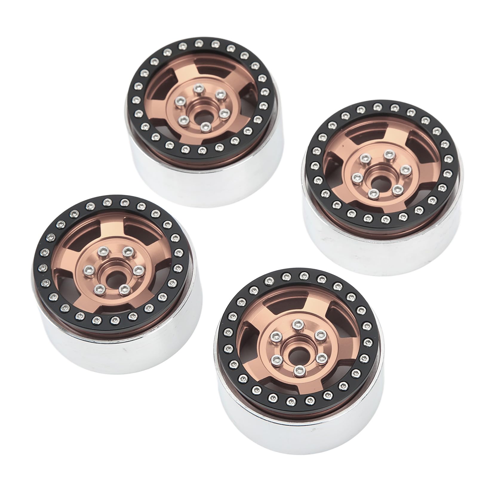 Metalowe felgi RC 1,9 cala dla lepszej wydajności SCX10 90046 AXI 03007 MST 1/10 RC Car (Bronce)