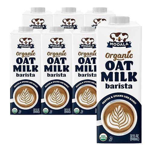 Mooala Barista Oatmilk Organic Shelf Stable 32 FL OZ Estuche 6