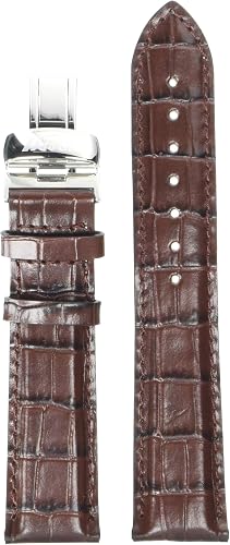 Tissot Leather Calfskin Brown Watch Strap, 20mm Width (Model: T600013382) :  Amazon.co.uk: Watches