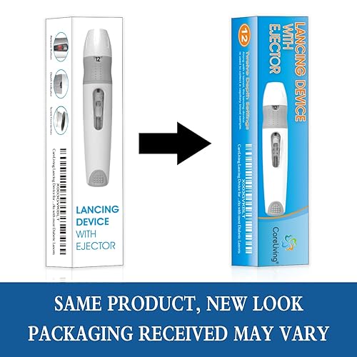 Miniatura 5 de Dispositivo de punción para pruebas de diabetes, lápiz de dispositivo de punción, para minimizar el dolor y las molestias, funciona con la mayoría