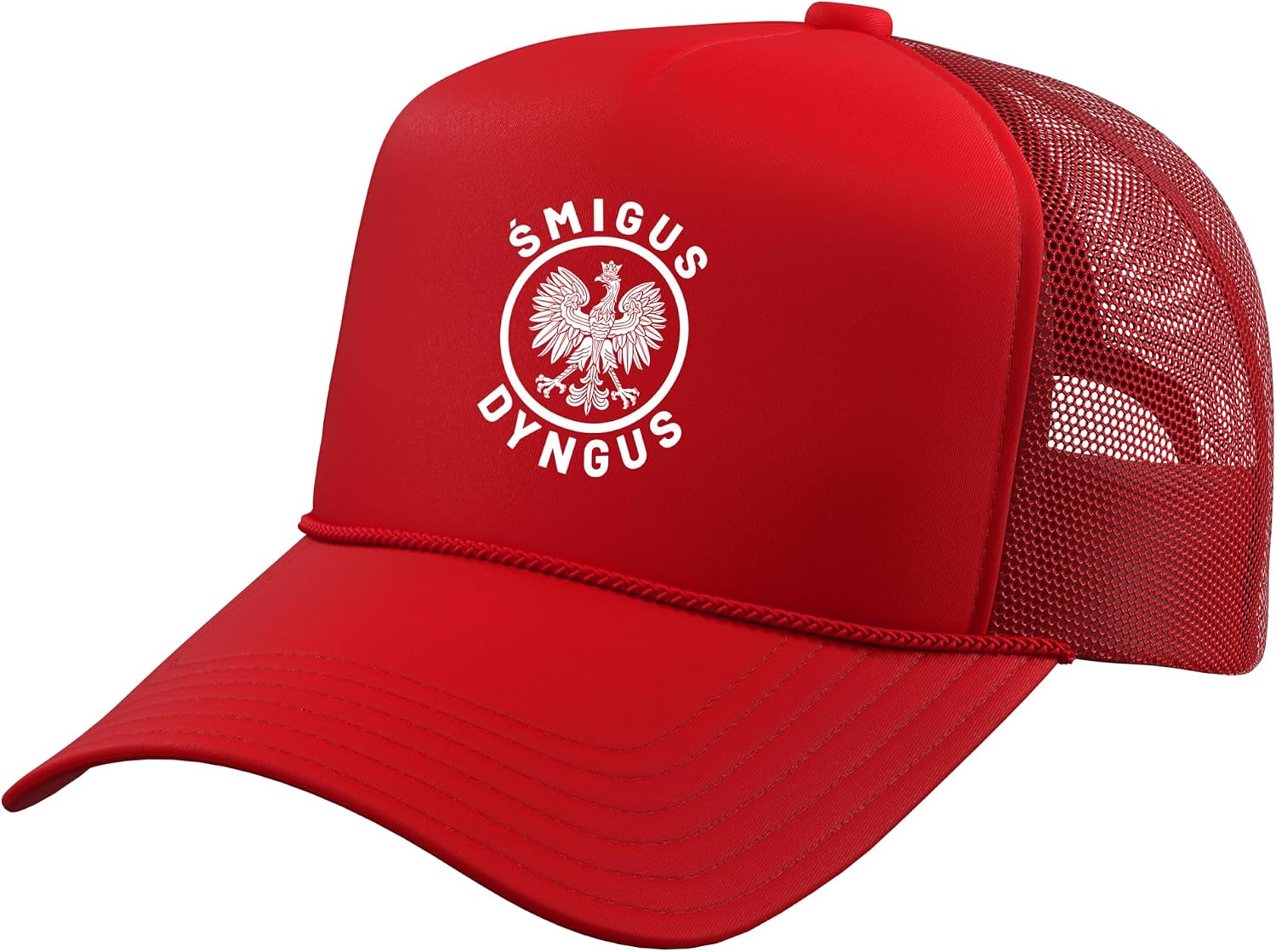 Funny Dyngus Day Stuff | Polska Polish Smigus Dyngus Trucker Hat with Adjustable Mesh Back