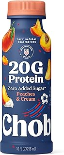 Chobani® 20g Lowfat Greek Yogurt Drink Peaches & Cream 10 fl oz