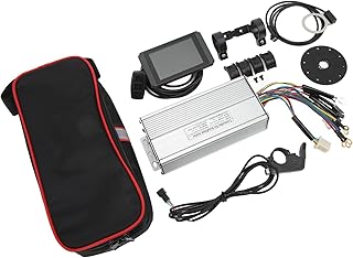 Shipenophy Electric Bike Conversion Kit, Circuit Protection Thumb Throttle LCD8H Meter DC 36V 48V 1000W Electric Bike Controller Kit for DIY