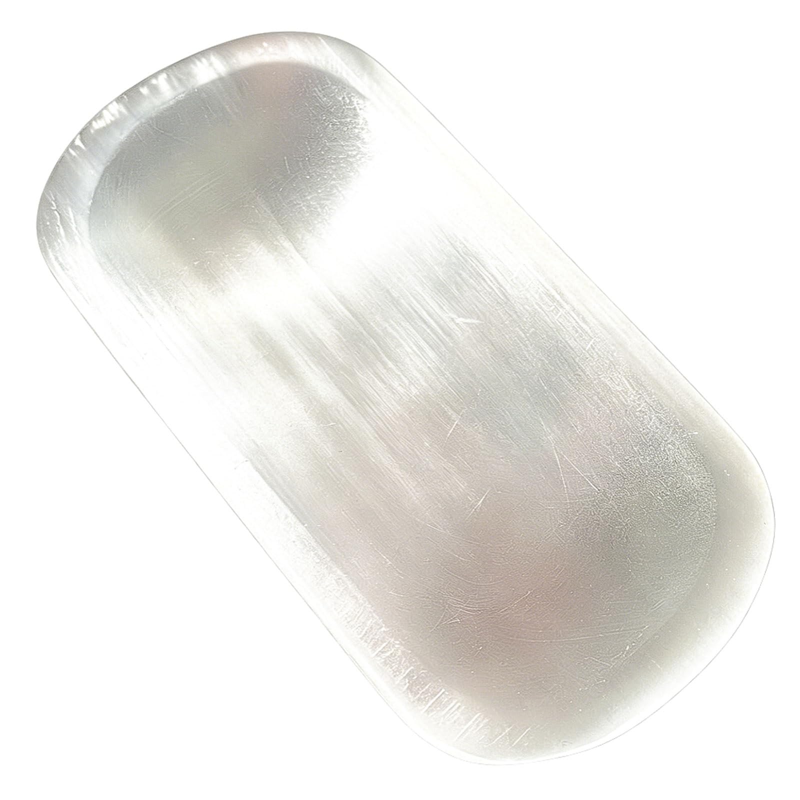 Plat démaquétisation en sélénite pour purifier l'ambiance du salon