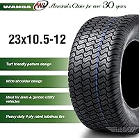 Vista 158 de WANDA One 18x7.50-8 Lawn Mower Cart Turf Tires P332 /4PR