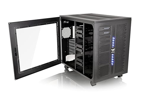 Vista 2 de Thermaltake Core W200 Dual System Capable Extreme Water Cooling XL-ATX Totalmente modular/Desmantelar Apilable Certificado Tt Super Tower Computador