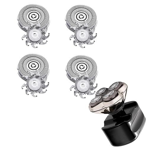 Miniatura 1 de Cuchillas de repuesto para afeitadora, cabeza de repuesto eléctrica para Skul* Shaver P*tbull Gold PRO Shaver repuesto Blade 4 Head