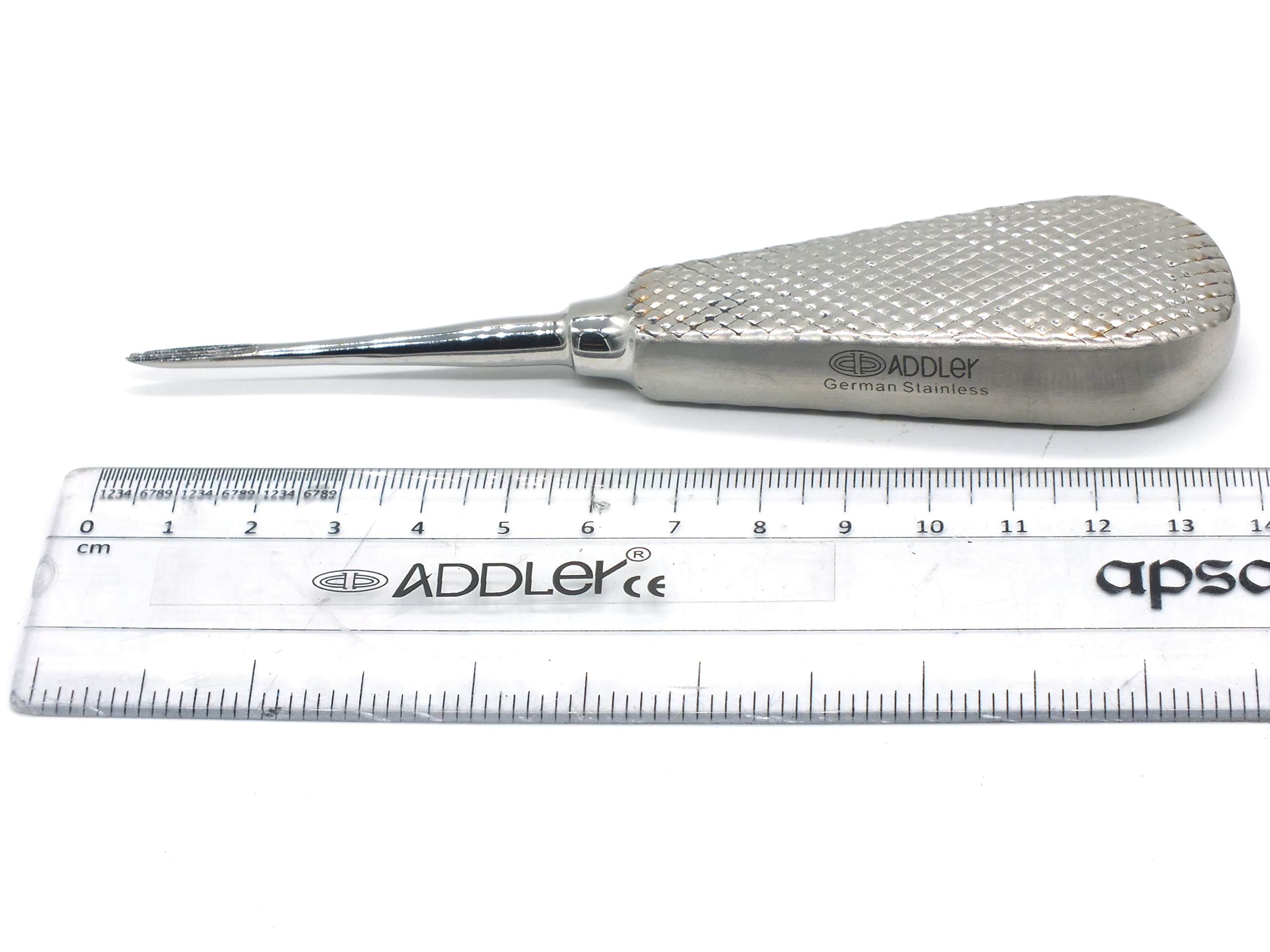 ADDLER DENTAL COLEMAN LONDON HOSPITAL PATTERN ROOT ELEVATORS TOOTH EXTRACTION STRAIGHT LINE BEAK TYPE