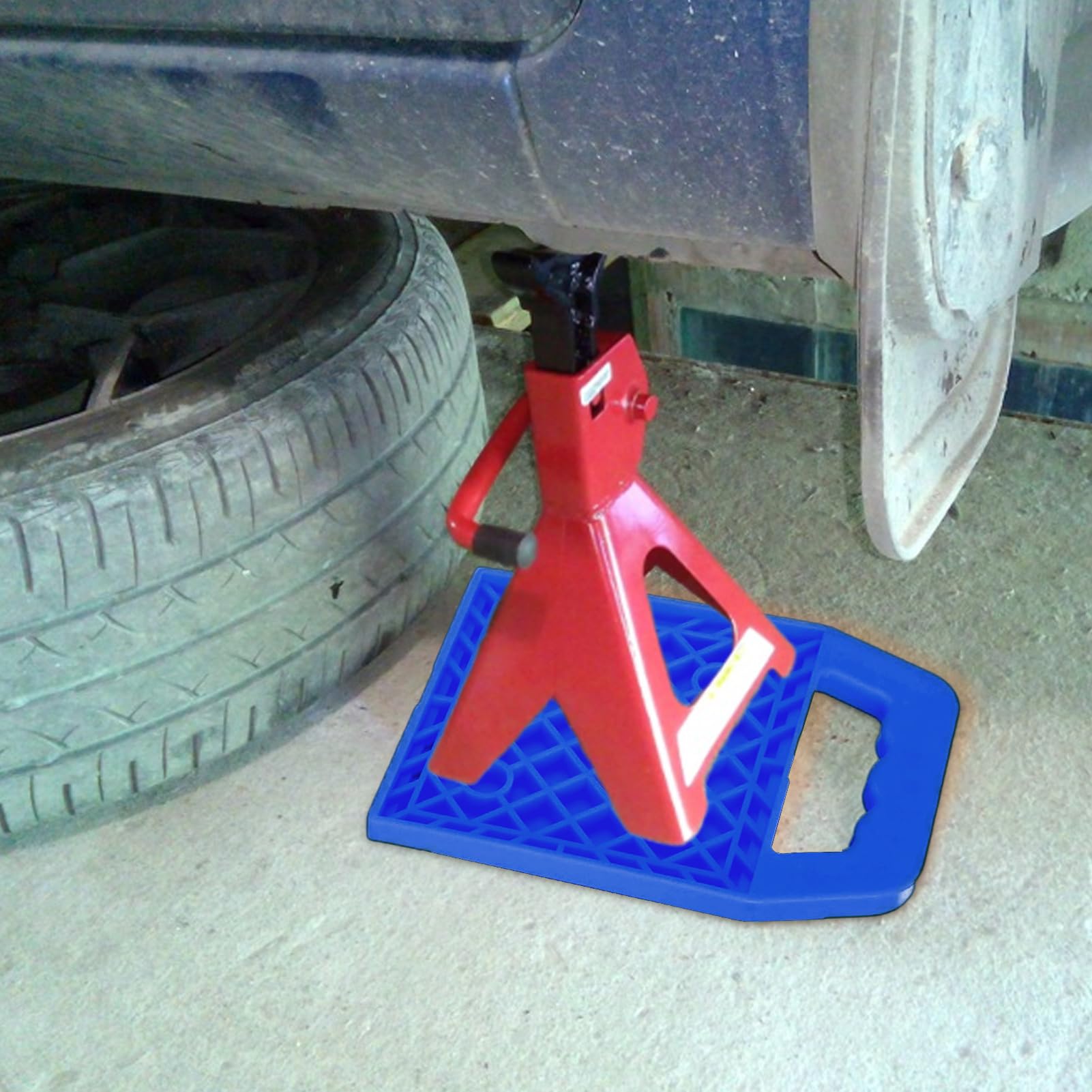 Camping-car Stabilisateur Cales de Vérin | 4 patins antidérapants multi-angles pour camping-car - Patins de vérin | pour camping-car, fourgon, caravane, camping, voyage, extérieur, stationnement, entr