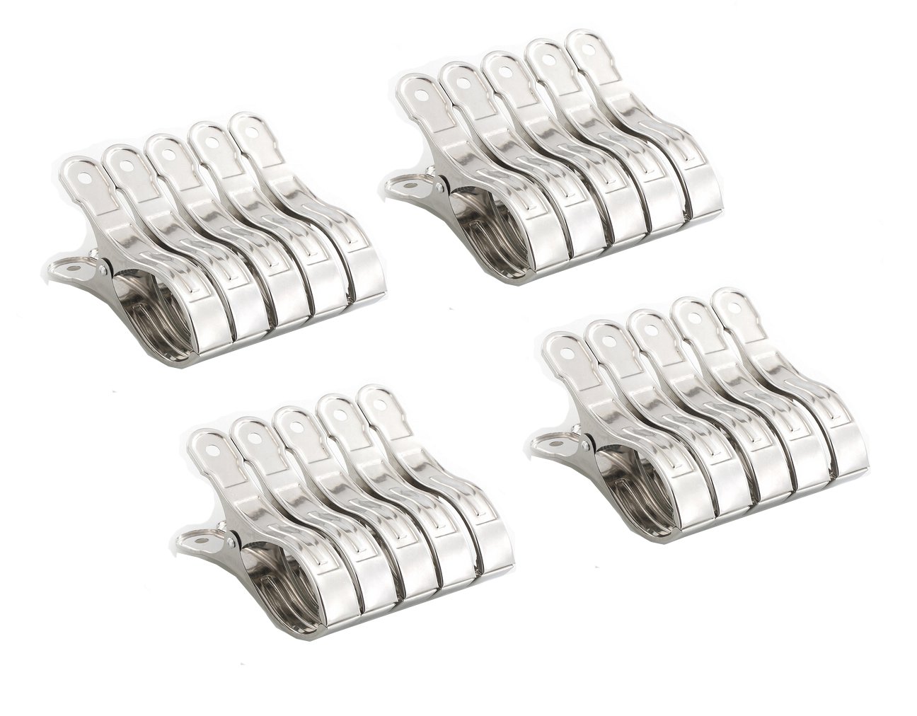 Smartkitch Stainless Steel Beach Bath Towel Clips Keep Your Towels Or Clothes from Blowing
