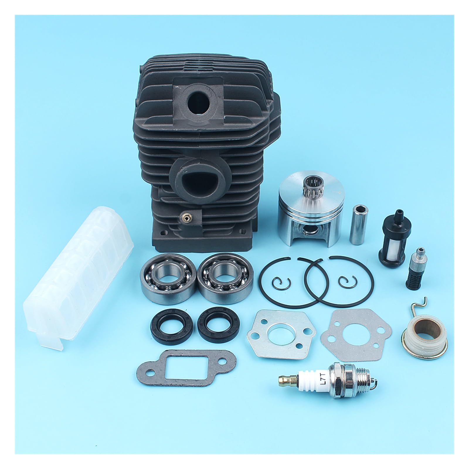 For cojinetes de pistón cilindro chapados en Nikasil, Kit 42,5mm for STIHL 023 025 MS230 MS250, filtro aire motosierra, cojinete cigüeñal Wrom