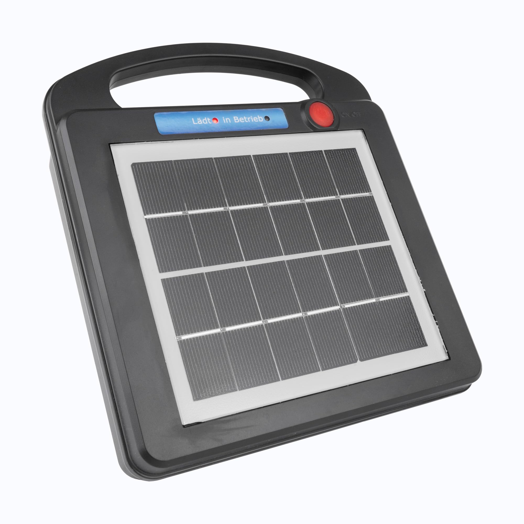 JWS Recinzione Elettrica Solare 12 V, 2,2 km, Nero, Rame, 1 Strando, Compatibile con Sistemi di Recinzione, Pannelli Solari, Prese di Corrente