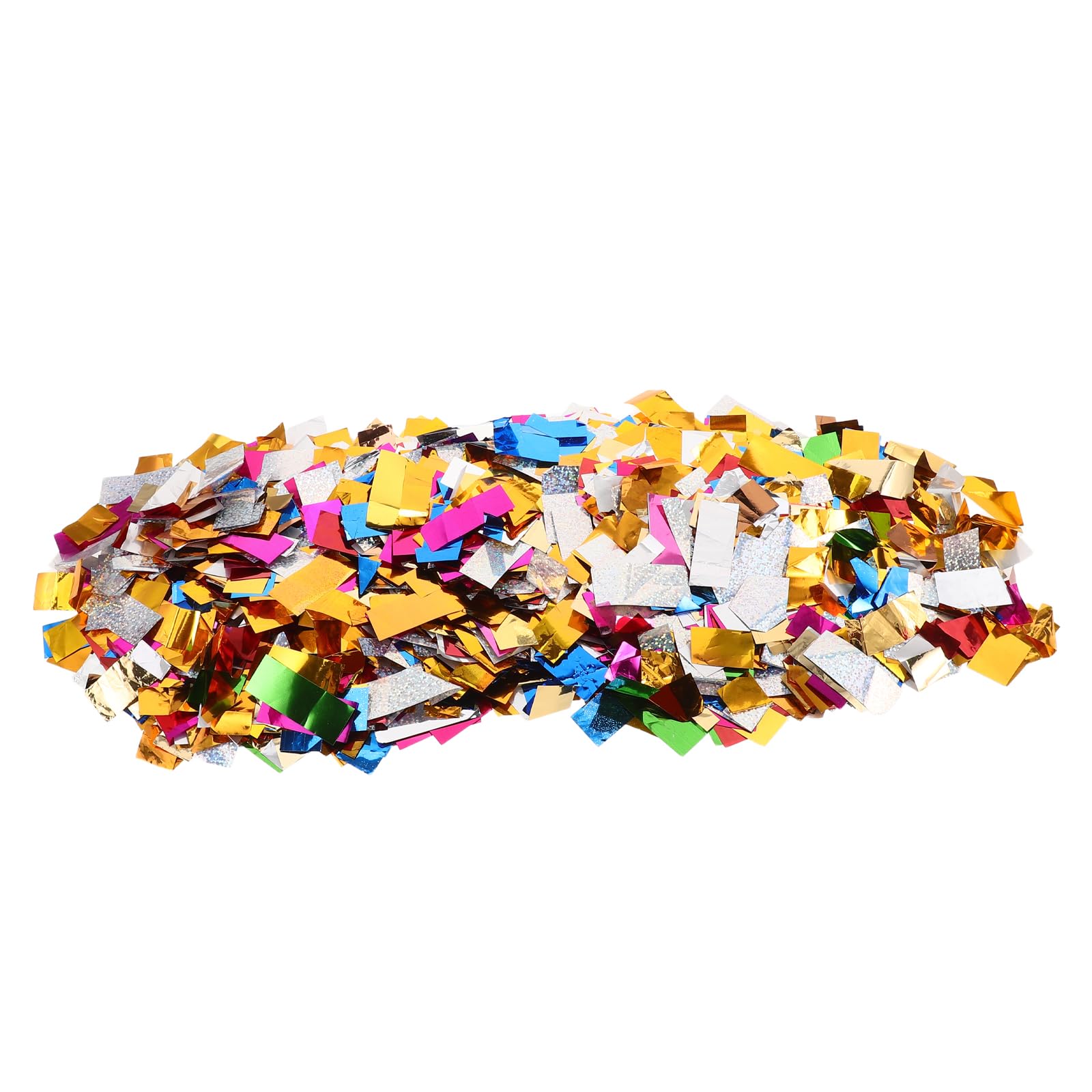 Metallic Konfetti Papier für Konfettimaschine mit Gleichmäßiger Verteilung und Einfacher Kompatibilität Geeignet für Partys und Konzerte Größe 5x2cm