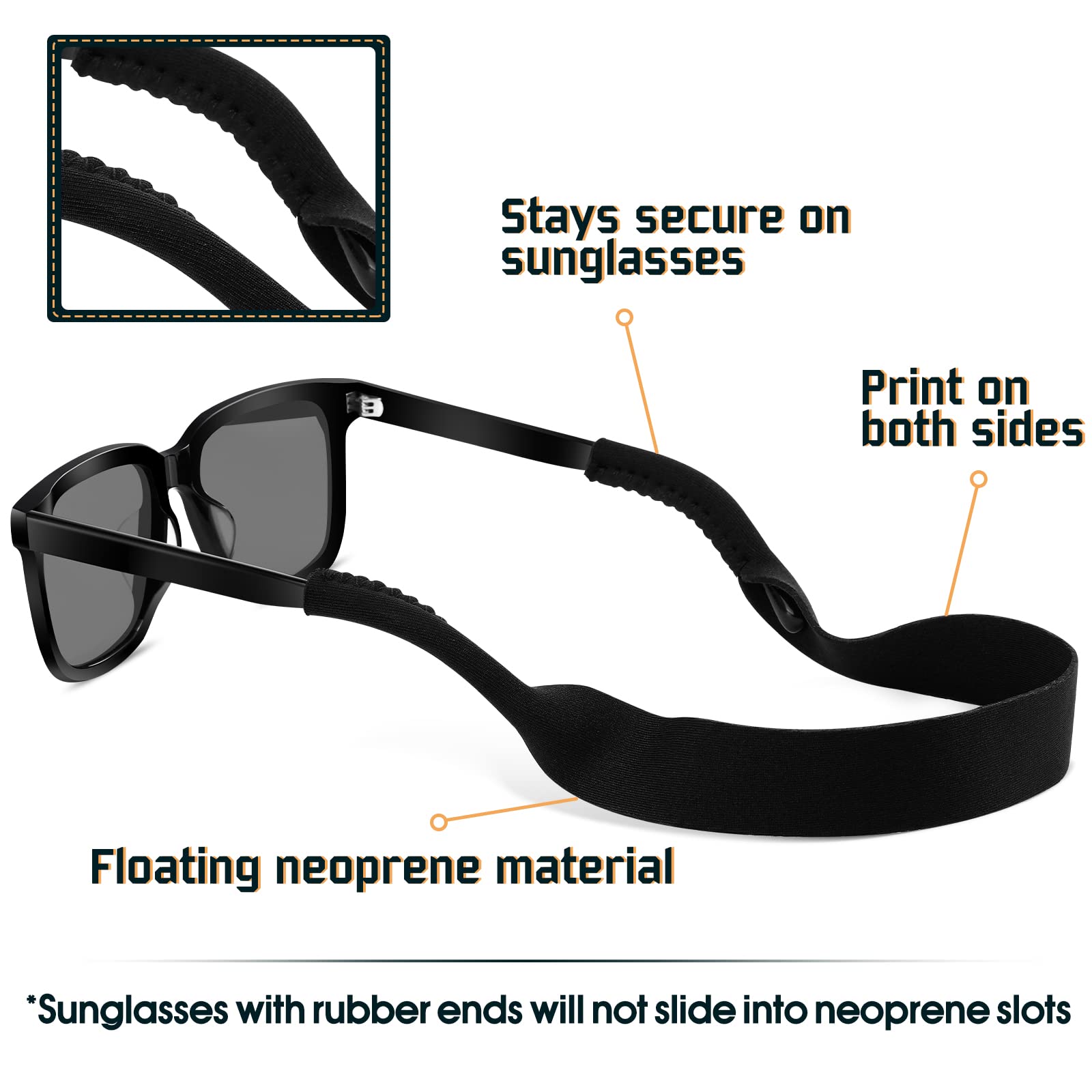 WrApz SCOTLAND Neoprene Floating Glasses Retaining Strap
