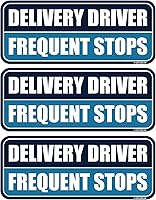 Vista 9 de GEEKBEAR Delivery Driver - Imán para automóvil con paradas frecuentes – colorido, reflectante, resistente a la intemperie – rectangular 8.7 x 3.5