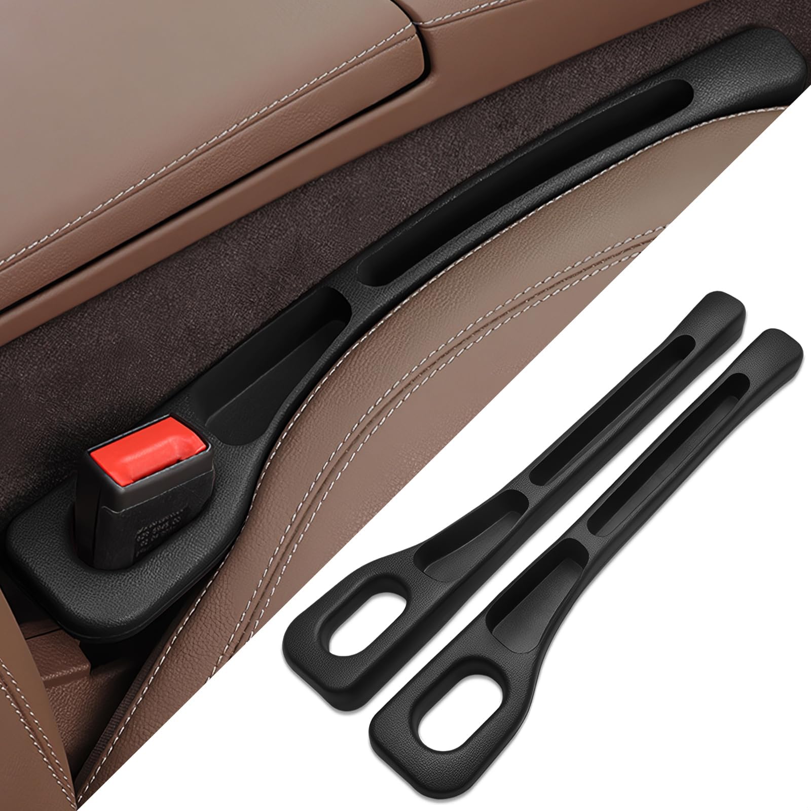 - Vehicle Mounted Gap Leak Proof Filling Strip, Car Seat Gap Filler Organiser Universal Car Seat Gap Plug Auto Seat Gap Leak-Proof Filling Strip For Car Suv Truck (Black)