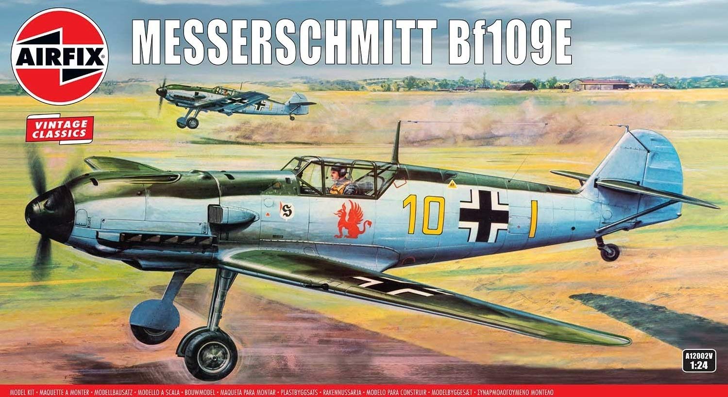 Airfix A12002V Messerschmitt Bf109E Aircraft