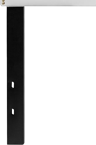 Miniatura 9 de Flash Furniture Bedford - Cabecero de cama doble tapizado con ribete de uñas en tela beige Blanco,Negro -,Marrón