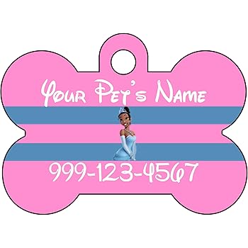 tinkerbell dog tag