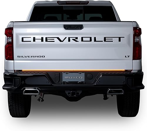 Miniatura 3 de Putco Luces LED de hoja de trabajo ámbar y blanco, 60 pulgadas de largo, estroboscópico ámbar y blanco