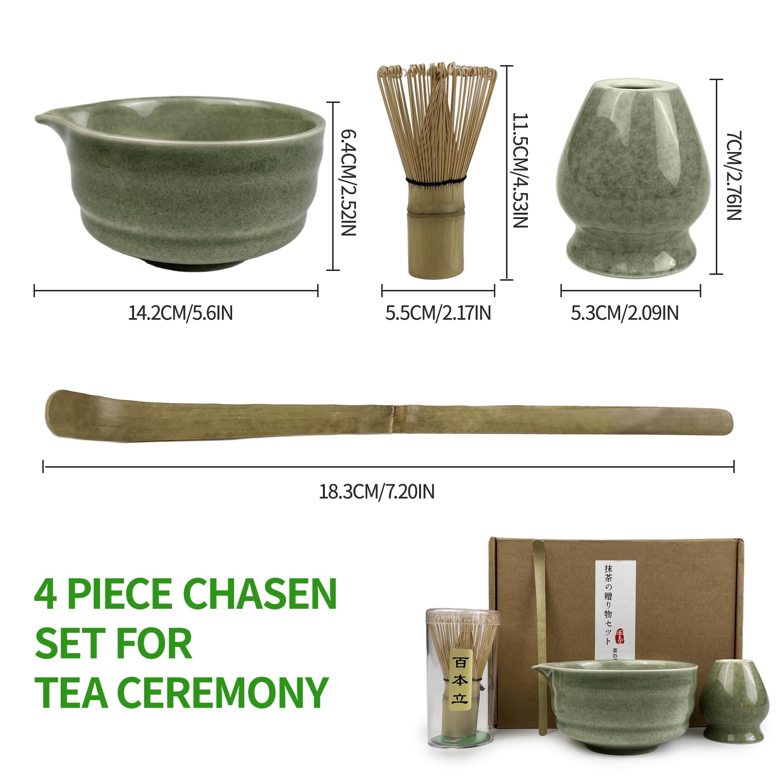 Japoński zestaw do herbaty Matcha