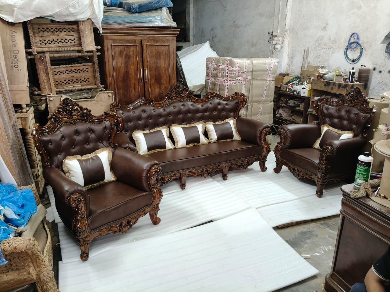大幅値下げ　Knot antiques / グレスSOFA ブラウン　1人掛け Knot antiques GRESS SOFA / ノットアンティークス グレス 1人掛け