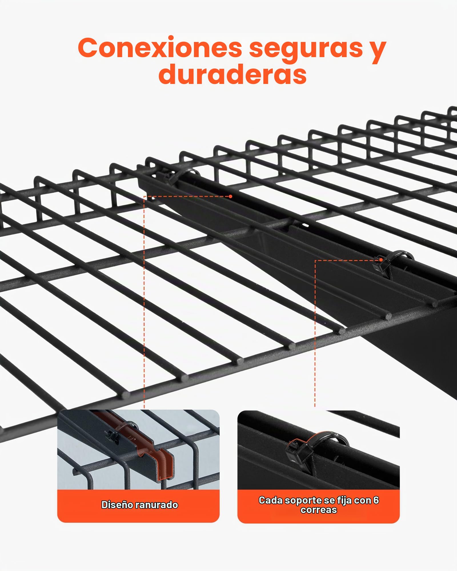 VEVOR Estantería de Pared de Acero Resistente 275 x 914 mm, Carga 68 kg por Estante, 204 kg en Total, Distancia Ajustable 40 cm, Juego de 3 Estanterías Flotantes para Lavandería Taller Cocina Garaje