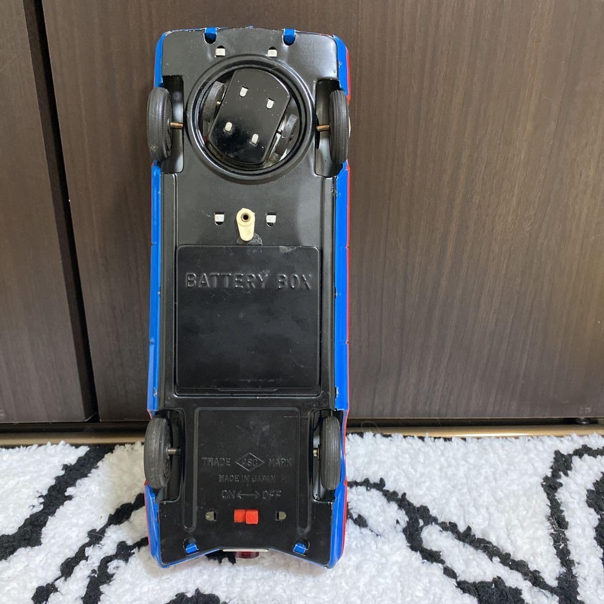 Amazon.co.jp: ブリキのバットマン バットマンカー バットモービルアオ  