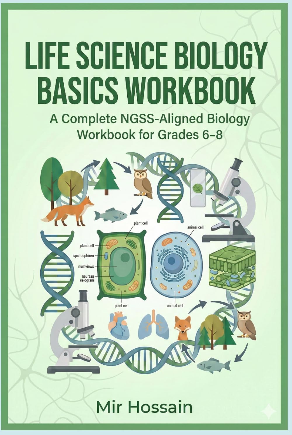 MIDDLE SCHOOL LIFE SCIENCE WORKBOOK Exploring the world of Biology: A Complete NGSS-Aligned Biology Workbook for Grades 6–8