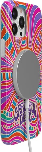 Miniatura 4 de Casely Funda para iPhone 13 Pro  Arte del Caos  Cráneo Grateful Dead  Compatible con MagSafefunda para 13 Pro
