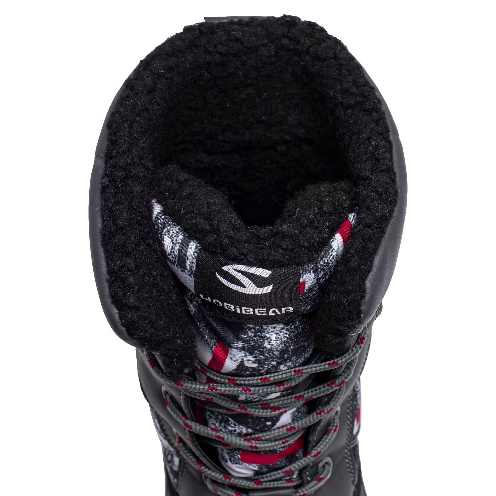 HOBIBEAR Dziecięce buty śniegowe chłopcy dziewczęta zimowe ciepłe wodoodporne buty zimowe