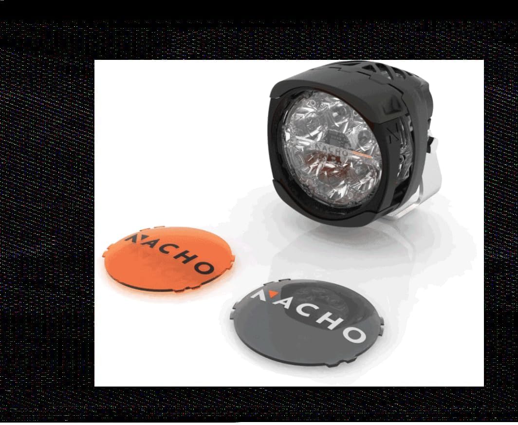 Nacho PM451 Quatro Flood Offroad LED Lightning 60W Each Effective Lumens 8,166 Peak Candela 48,000. Illuminate with Style Your 4x4 Off Road Adventures - Pair