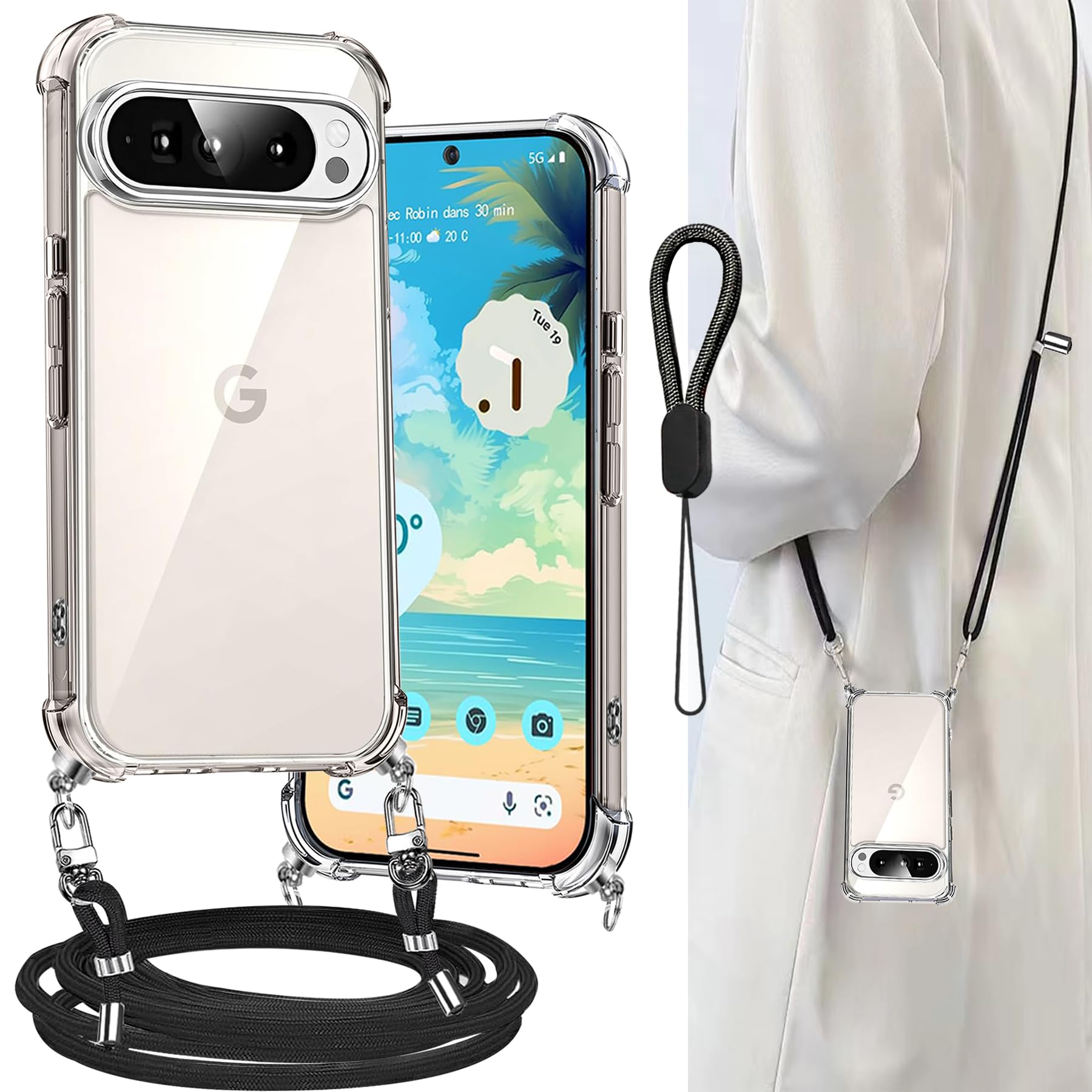 Amazon.co.jp: Cokkas Google Pixel 9 /Pixel 9 Pro ケース グーグル