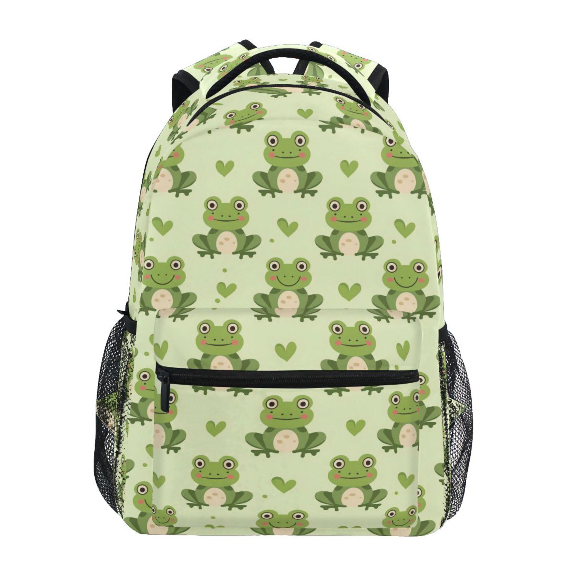 Nuyfvg Unisex Kids As Pic Children's Backpack, Schoolbag Frog Large Capacity Students Bookbag Rucksack Knapsack For Boys Girls Adults Teen