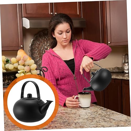 Miniatura 4 de Cabilock Hervidor hervidor de té Hervidor de té Estufa Cocina de inducción Tetera Fácil de limpiar Acero inoxidable