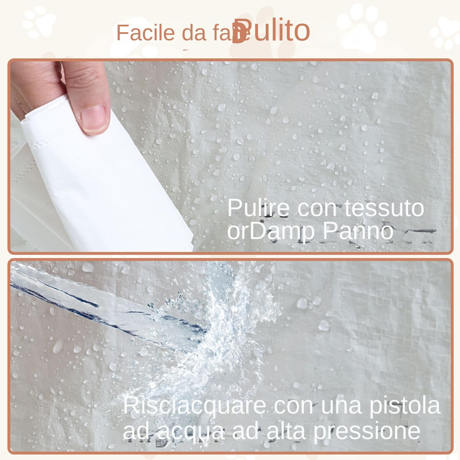 Bandeja Sanitaria Para Perros Portátil Desmontable Impermeable | Cuarto De Baño Para Mascotas Con Bandeja Higiénica Para Cachorros Perros Medianos Y Grandes Entrenamiento Casa Balcón