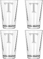 Vista 19 de Juego de 4 monogramas de copa de cerveza (M)