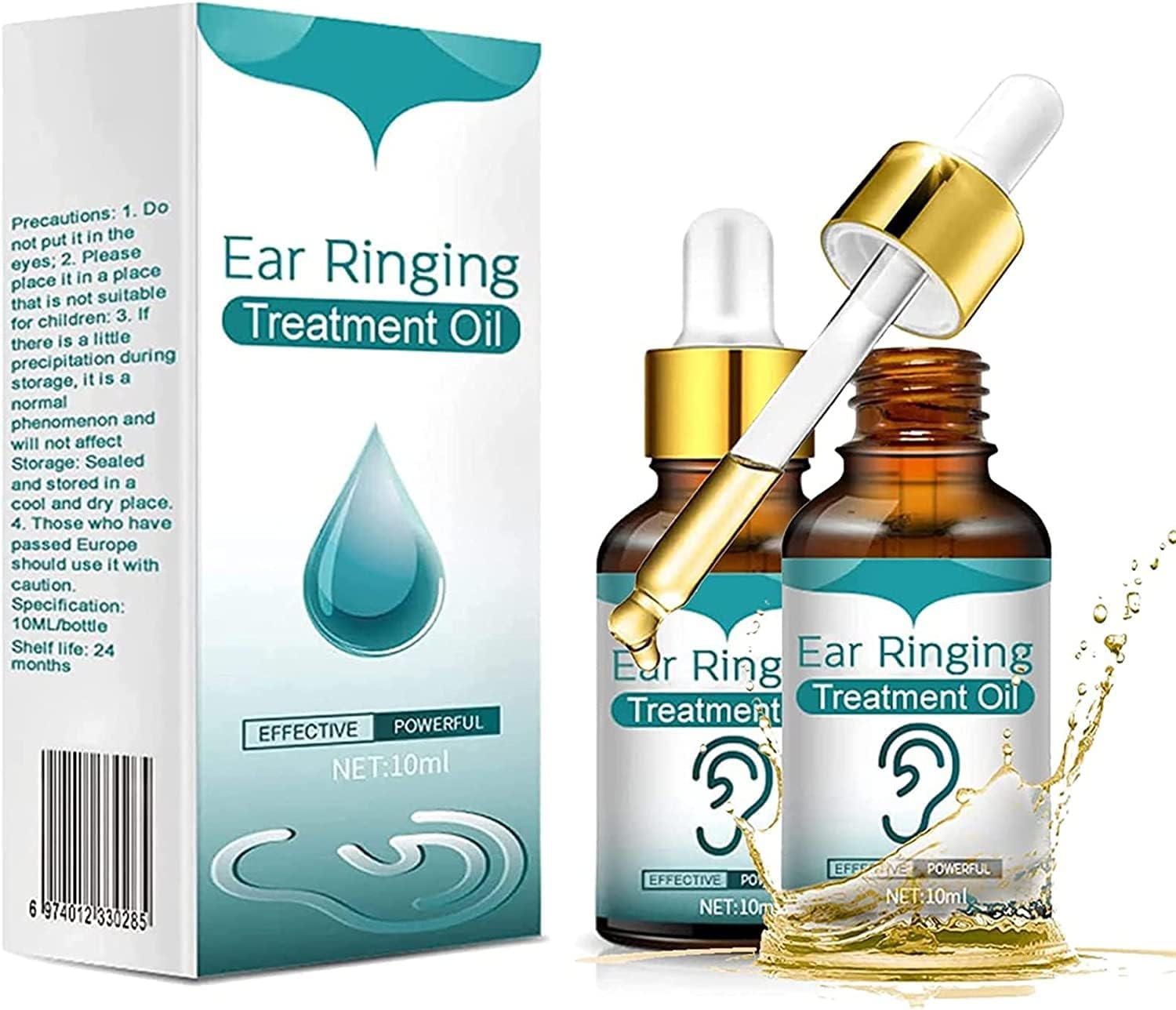 Japanese Ear Ringing Treatment Oil,Ear Ringing Remedy Drops, Tinnitus