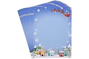 Christmas Letterhead Stationery Set for a Fun School Year