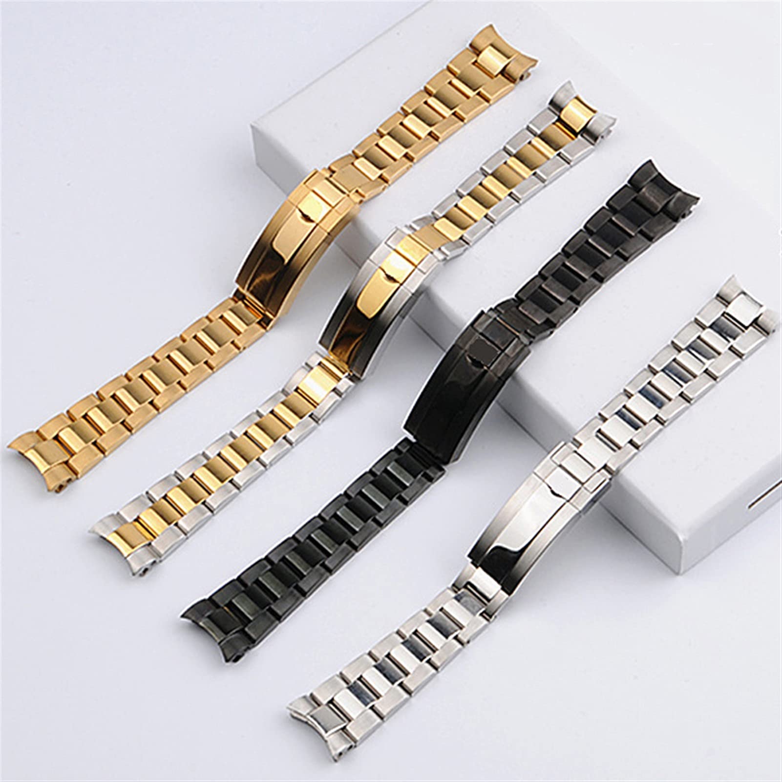 Pasek do zegarka 22mm 20mm Pasek do zegarka Quick Release Metalowy wymienny dodatek do zegarka ze stali nierdzewnej