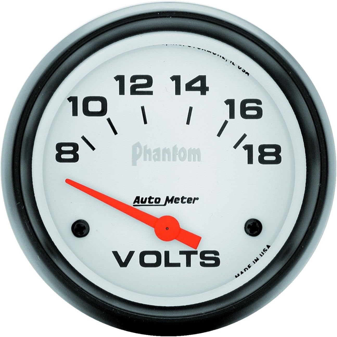 Auto Meter 5891 Phantom Electric Voltmeter Gauge