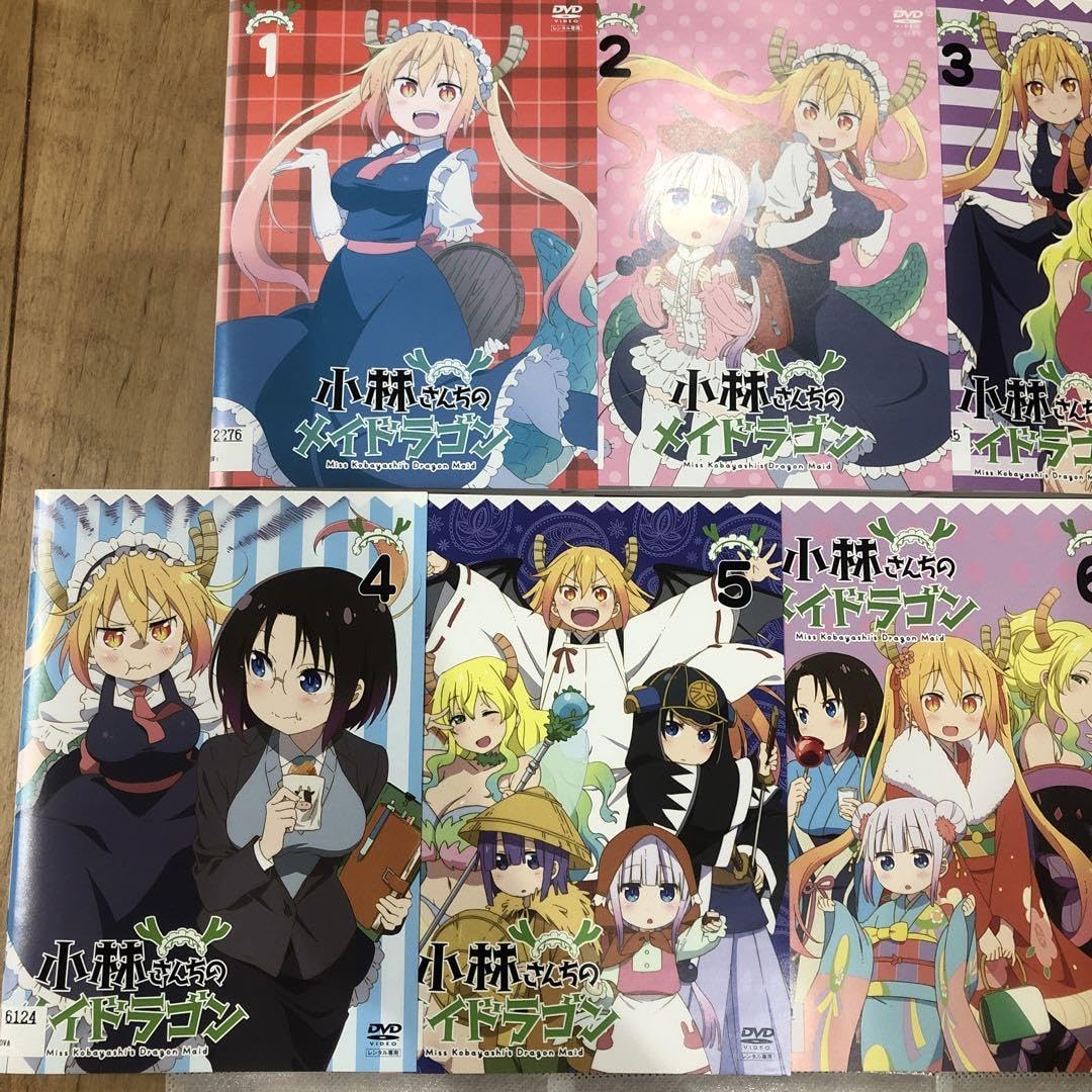 DVD 小林さんちのメイドラゴン　全7巻　S 全6巻　レンタルアップ DVD 小林さんちのメイドラゴン 全7巻 S 全6巻 レンタルアップ
