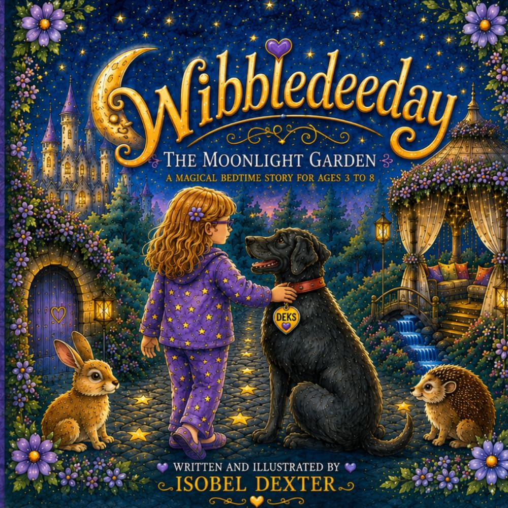 Wibbledeeday: The Moonlight Garden: A Magical Bedtime Adventure for Children Ages 3–8