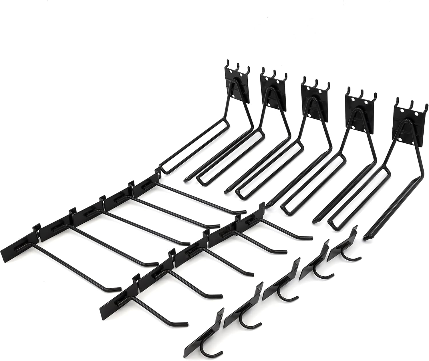 Premier Drill/GardenTool Slatwall Utility Hook Pack, Includes Five (5