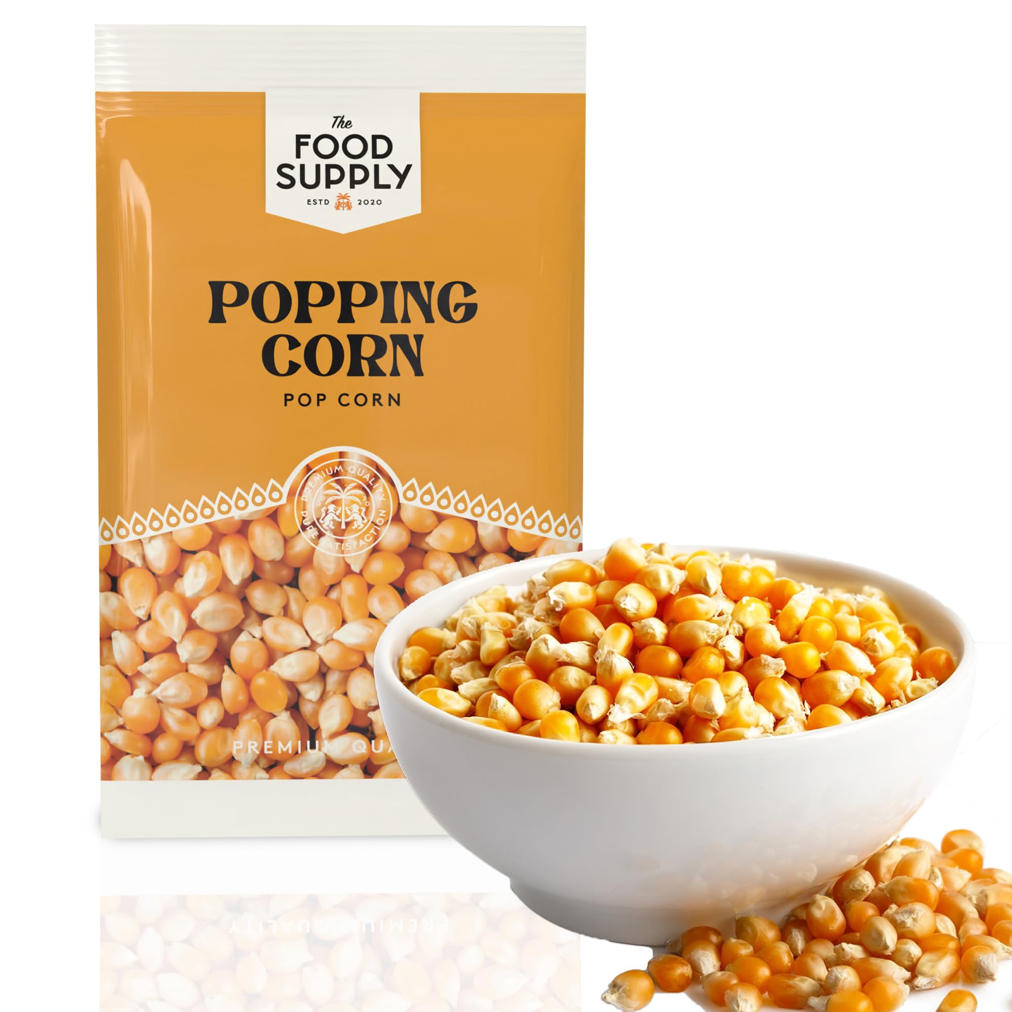 Popping Corn Pop corn Kernels Seeds for Pop corn Maker, Stove-top & Microwave Popcorn & Air Popper Friendly Pop corn (500g)