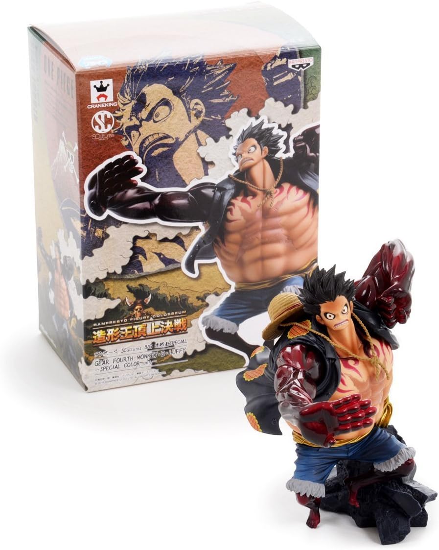 Buy Banpresto One Piece 6 3 Inch Monkey D Luffy Figure Scultures Big Zoukeio Special Gear Fourth Online In Indonesia B0173exe6w