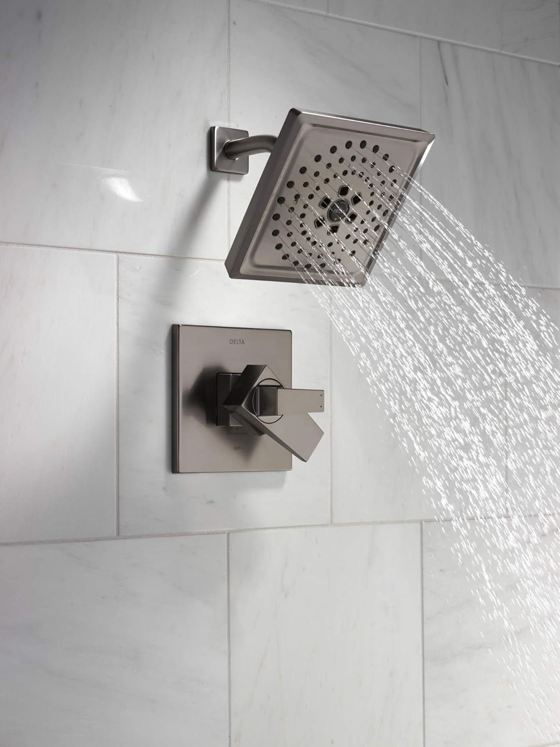 Up To 60% OFF DELTA FAUCET T14243-KS Trillian Monitor 14 Series Trim Shower Only, Black Stainless