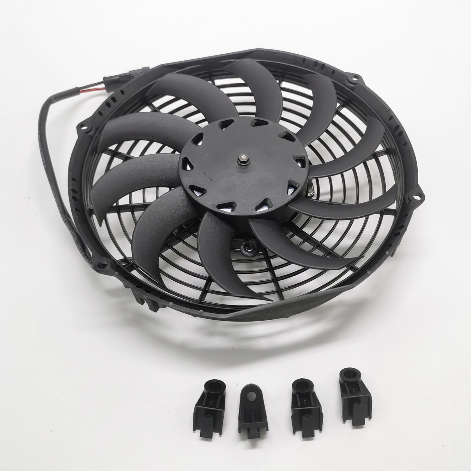 12V 10'' Radiator Fan 78-1185 78-1535 VA11-AP7/C-57A Compatible with Spal 30100435 for Thermo King V-100 V400 DSR V-200 V-300 V-500 Spectrum