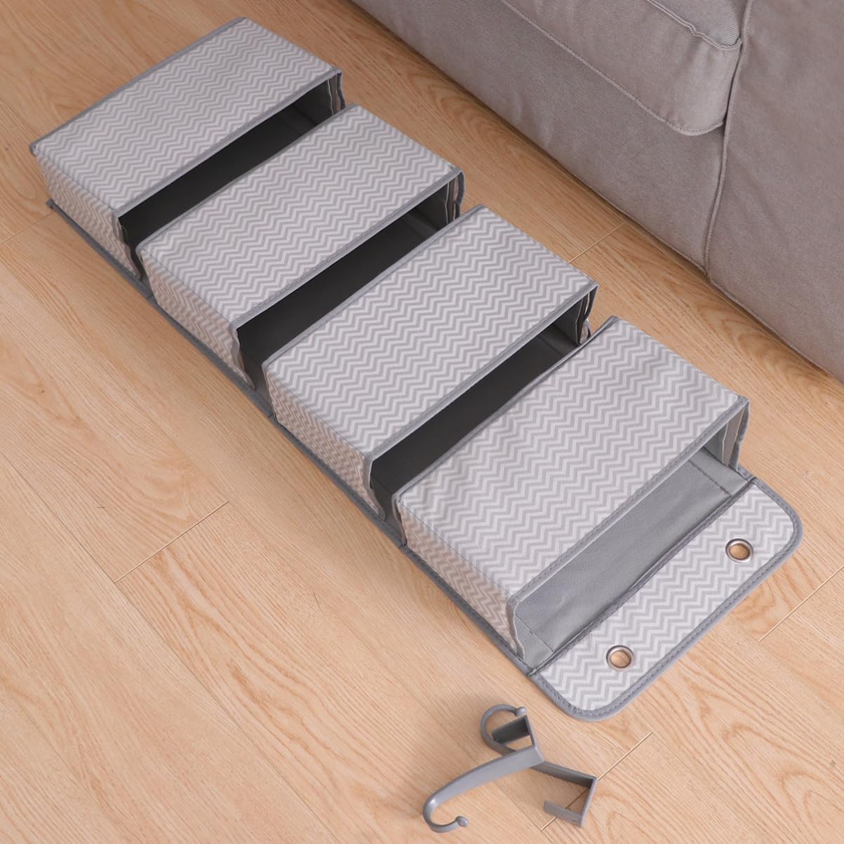 Borsa Portaoggetti Sospeso A 4 Strati Organizer Per Bagno Camera Da Letto E Cucina Spazio Di Archiviazione Sufficiente